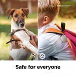 Elago Cover AirTag Nøglering Lysegrå