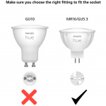 Philips Hue White Color Ambiance GU5.3 MR16 12V 400lm 1-pack