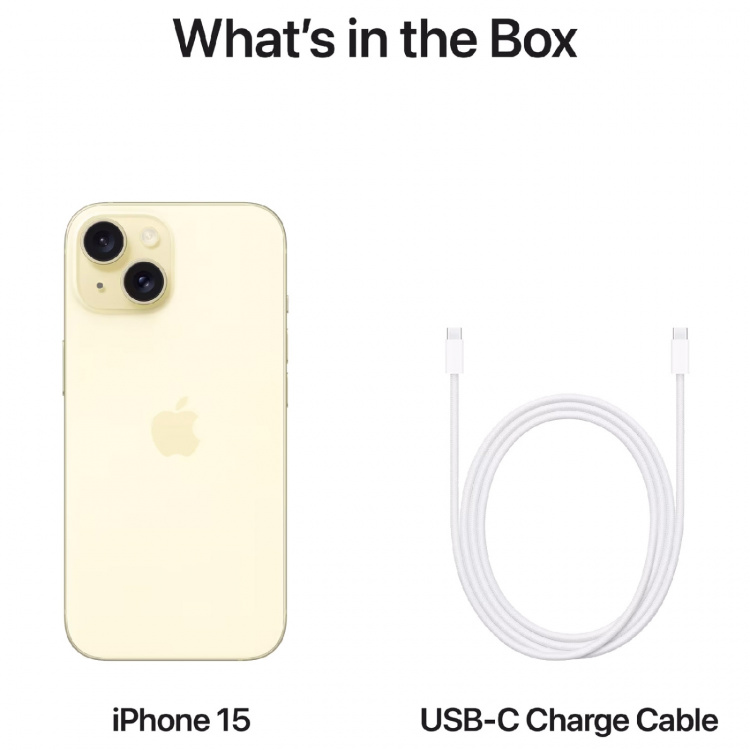 Apple iPhone 15 256GB Yellow Apple iPhone 15 256GB Yellow