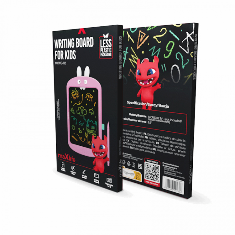 Maxlife MXWB-02 - Tegnebræt, pink