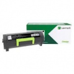 Lexmark Toner 60F2X00 Sort Ekstra Høj Kapacitet, Return