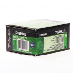 Lexmark Toner 70C2HKE 702 Sort Corporate Return