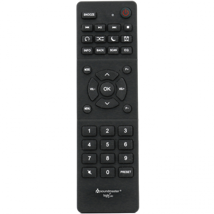 Soundmaster ICD4350SW Multi-ljudsystem med WLAN/LAN-Internet/DAB+/FM-radio, CD/MP3, USB, Bluetooth®, APP-styrd