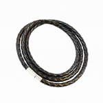 Armband Flätat Armband - Black