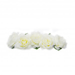 Hårband Hairband Blossom Big - White
