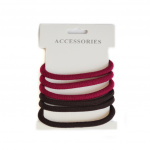 Hårsnodd Basic - Red/Black