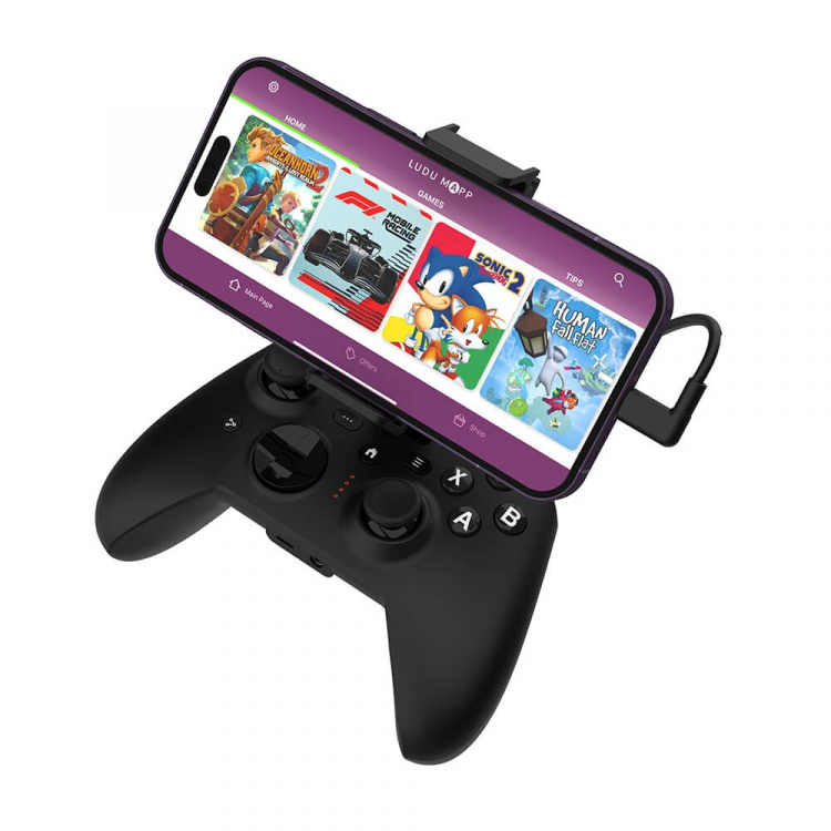 RIOTPWR Gaming Controller iOS Cloud-baseret Sort RIOTPWR Gaming Controller iOS Cloud-baseret Sort