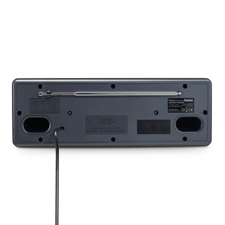 Hama Radio FM/DAB+/CD/BT DR1560CBT Sort
