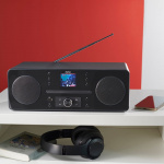 Hama Radio FM/DAB+/CD/BT DR1560CBT Sort