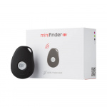 Minifinder Personalarm GPS Pico 4G Nøglering Sort