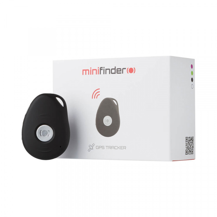 Minifinder Personalarm GPS Pico 4G Nøglering Sort