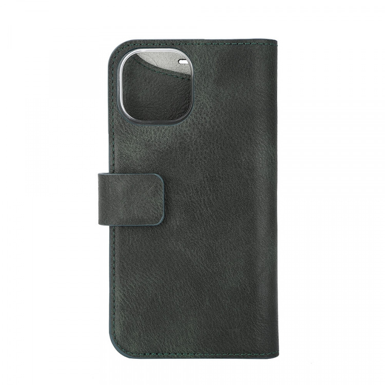 Onsala Wallet Case Eco 2 Card Slots MagSeries Mørkegrøn - iPhone 15 Plus