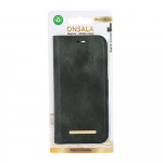 Onsala Wallet Case Eco 2 kortrum MagSeries Dark Green - iPhone 15 Pro Max