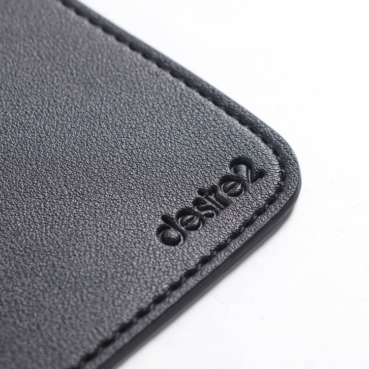 Desire2 Skrivebordsmåtte Grå Vegansk Læder 400x900mm Desire2 Skrivebordsmåtte Grå Vegansk Læder 400x900mm