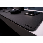 Desire2 Skrivebordsmåtte Grå Vegansk Læder 400x900mm Desire2 Skrivebordsmåtte Grå Vegansk Læder 400x900mm