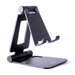 Desire2 Foldbar Telefonholder Aluminium Sort