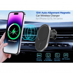 Gear MagSerie Mobilholder Ventilation MagSafe Charge 15W Trådløs