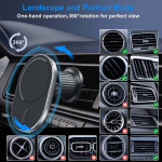 Gear MagSerie Mobilholder Ventilation MagSafe Charge 15W Trådløs