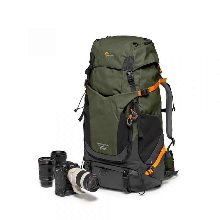 Lowepro Rygsæk PhotoSport Pro 55L AW IV S-M Mørkgrøn Lowepro Rygsæk PhotoSport Pro 55L AW IV S-M Mørkgrøn