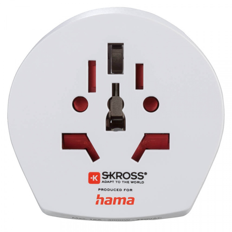 Hama Rejseadapter Verden Pro Light USB 3-ben