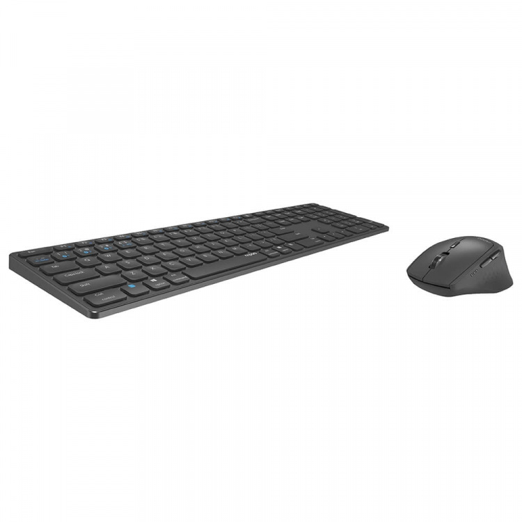 Rapoo Keyboard/Mice Set 9800M Wireless Multi-Mode Dark Grey Rapoo Keyboard/Mice Set 9800M Wireless Multi-Mode Dark Grey