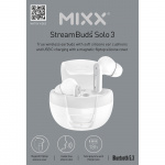 MIXX Høretelefoner In-Ear TWS Solo 3 Hvid