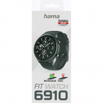 Hama Sportsur Fit Watch 6910 Sort
