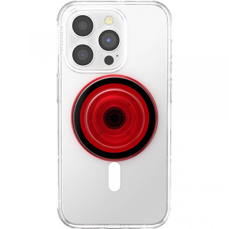 PopSockets PopGrip for Magsafe Danger Red Translucent