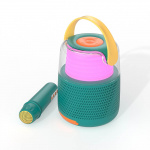 Mobility On Board Højttaler Karaoke Kit Mic LED Blå