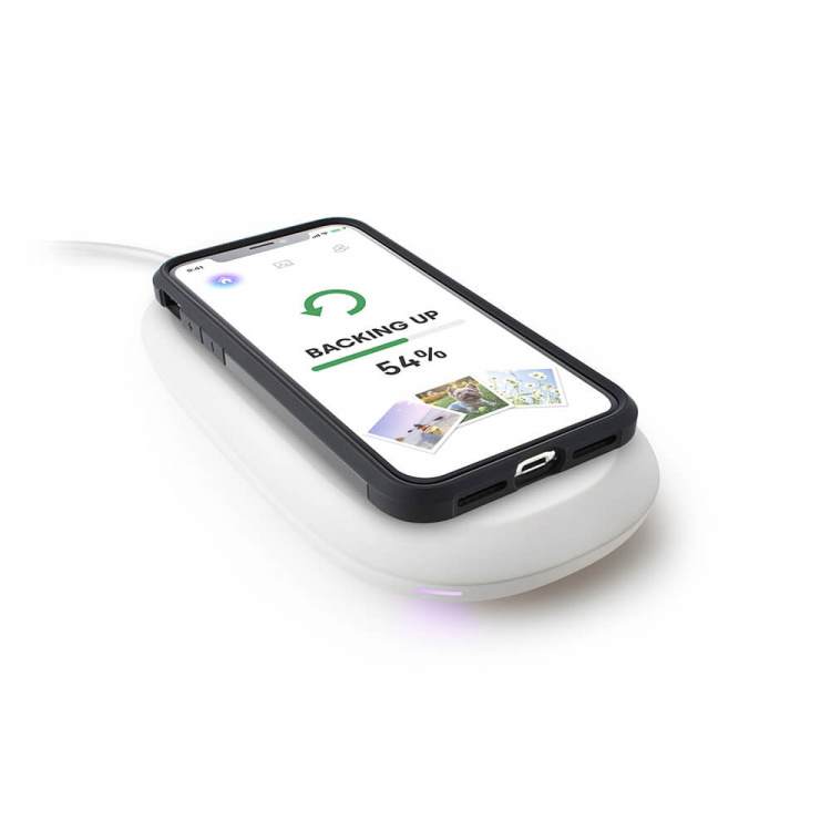 SanDisk iXpand 128GB Trådløs Lader & Synk SanDisk iXpand 128GB Trådløs Lader & Synk