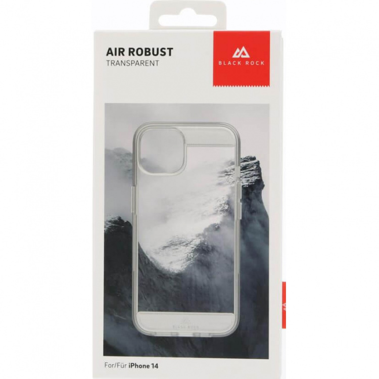 BLACK ROCK Cover Air Robust Transparent - iPhone 14
