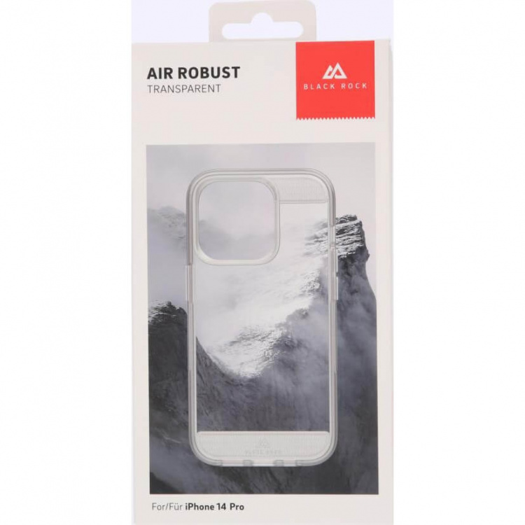 BLACK ROCK Cover Air Robust Transparent - iPhone 14 Pro