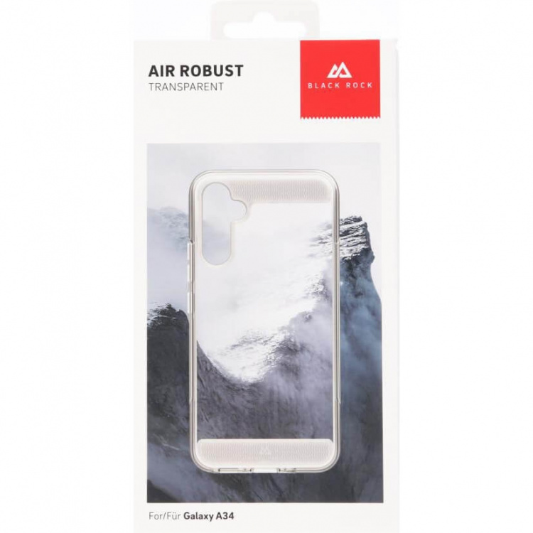 BLACK ROCK Cover Air Robust Transparent - Samsung A34 5G