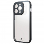 BLACK ROCK Cover 360° Glas Transp/Sort - iPhone 15 Pro