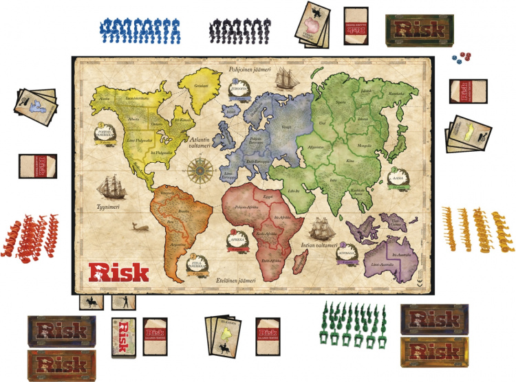 Hasbro Risk brädspel, FI