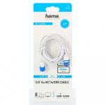 Hama Netværkskabel CAT6a Slim U/UTP 3.0m Hvid
