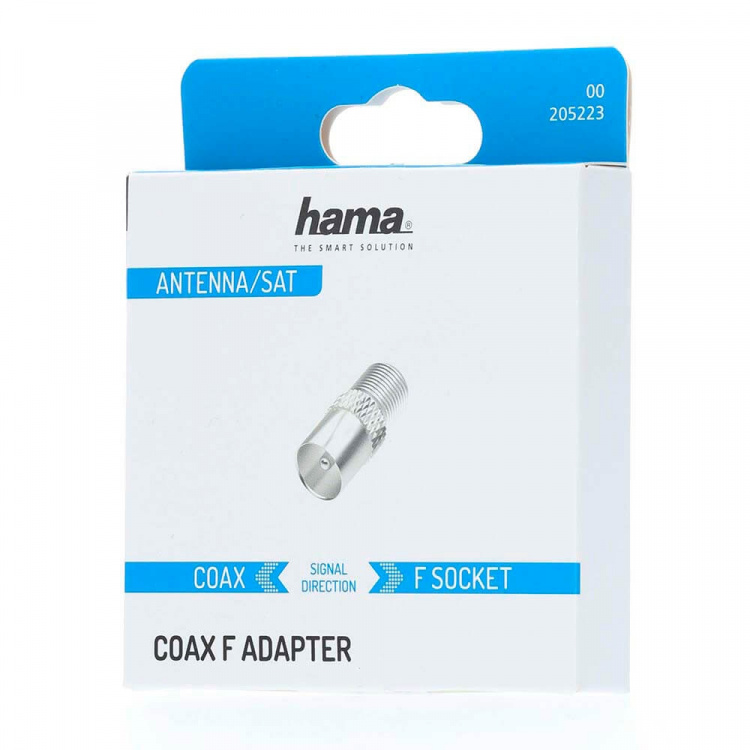 Hama SAT-modtager Adapter F-stik Hun - Coax Han