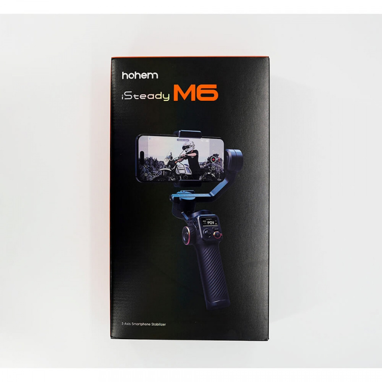 Hohem Smartphone Gimbal iSteady M6 Sort Hohem Smartphone Gimbal iSteady M6 Sort