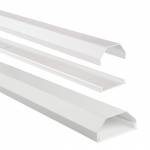 Hama Kabelkanal, Aluminium, Firkantet, 110/5/2,6 cm, Hvid