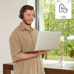 Hama Headset PC Office Stereo On-Ear BT700 Bluetooth Sort