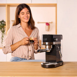 SOLAC Espressomaskine Taste Slim Sort