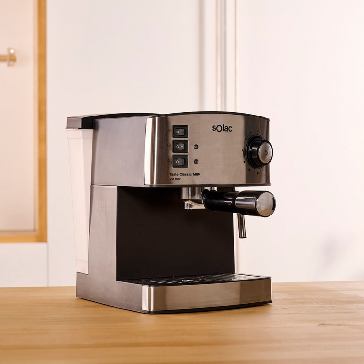 SOLAC Espressomaskine Taste Classic M80 Inox