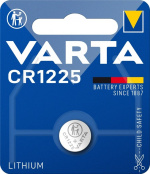 Varta CR1225 (6225) batteri, 1 stk. blister Lithium-knapcelle, 3 V