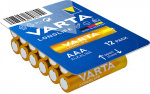 Varta LR03/AAA (Micro) (4103) batteri, 12 stk. æske alkaline mangan batteri, 1,5 V