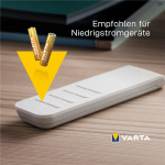 Varta LR03/AAA (Micro) (4103) batteri, 12 stk. æske alkaline mangan batteri, 1,5 V