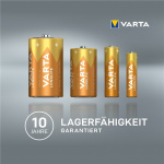 Varta LR03/AAA (Micro) (4103) batteri, 12 stk. æske alkaline mangan batteri, 1,5 V
