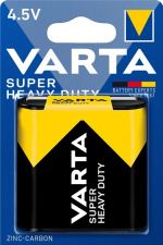 Varta 3R12/Flat (2012) batteri, 1 stk. blister Zink- carbon batteri, 4,5 V