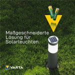 Varta AAA (Micro)/HR03 (56733) genopladeligt batteri - 550 mAh, 2 stk. blister Nikkel-metalhydrid batteri (NiMH), 1,2 V