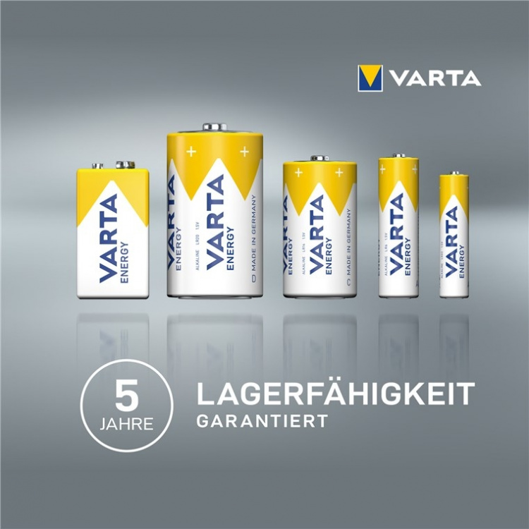 Varta LR03/AAA (Micro) (4103) batteri, 30 stk. i blister alkaline mangan batteri, 1,5 V