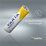 Varta LR6/AA (Mignon) (4106) batteri, 30 stk. i blister alkaline mangan batteri, 1,5 V
